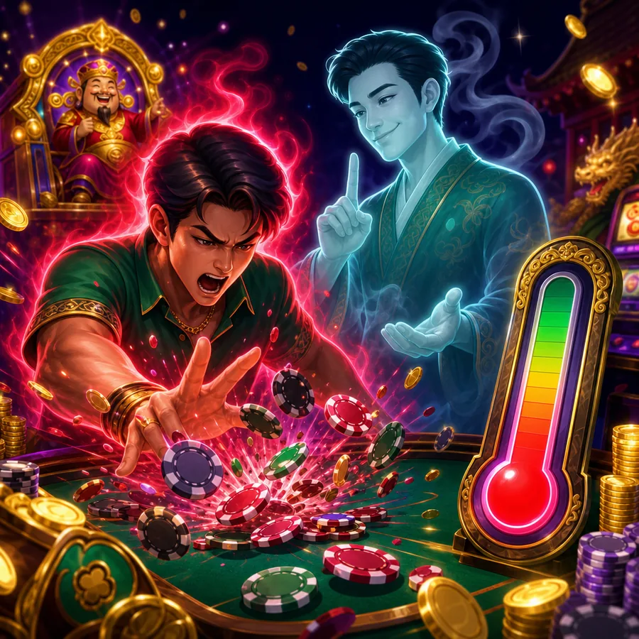 Ilustrasi poker QQStar88: Apa Itu Tilt dan Mengapa Berbahaya?
